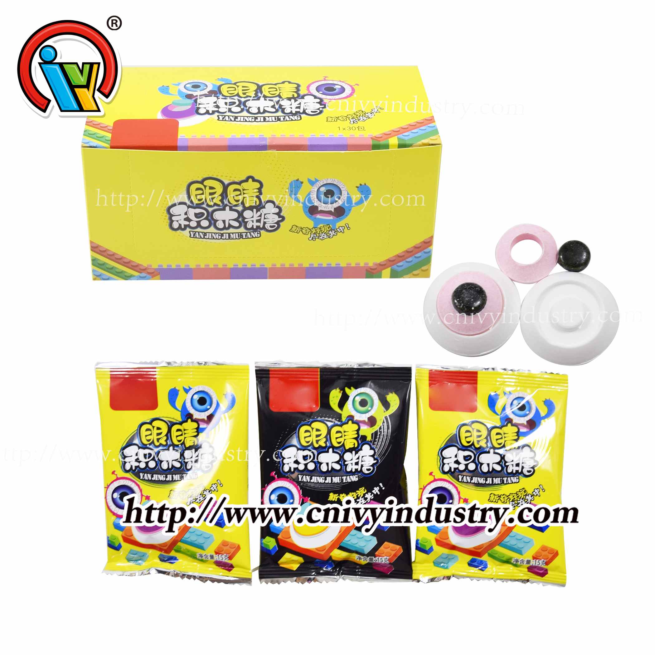 eye shape tablet pressed candy wholesale