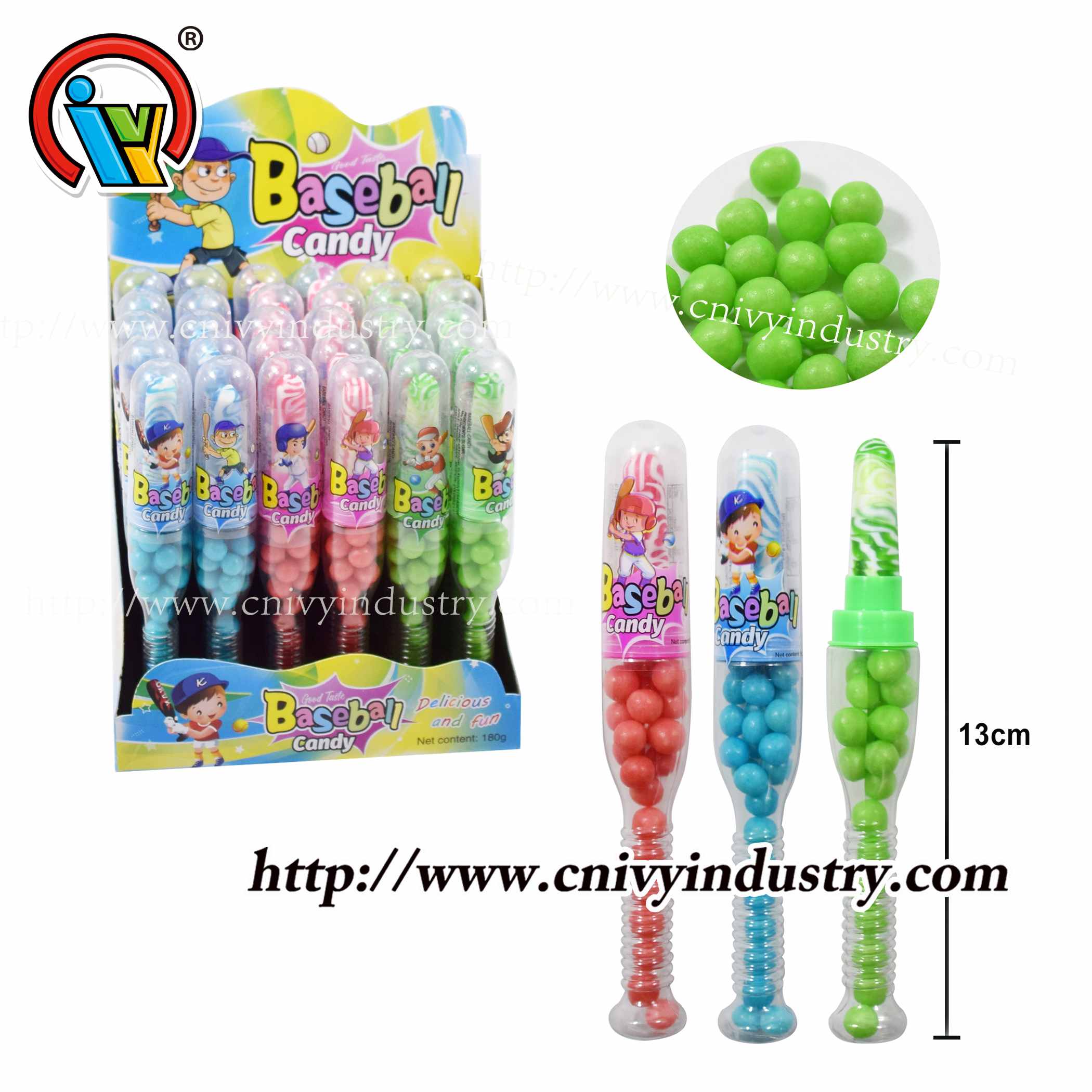 baseball lollipop candy wholesale