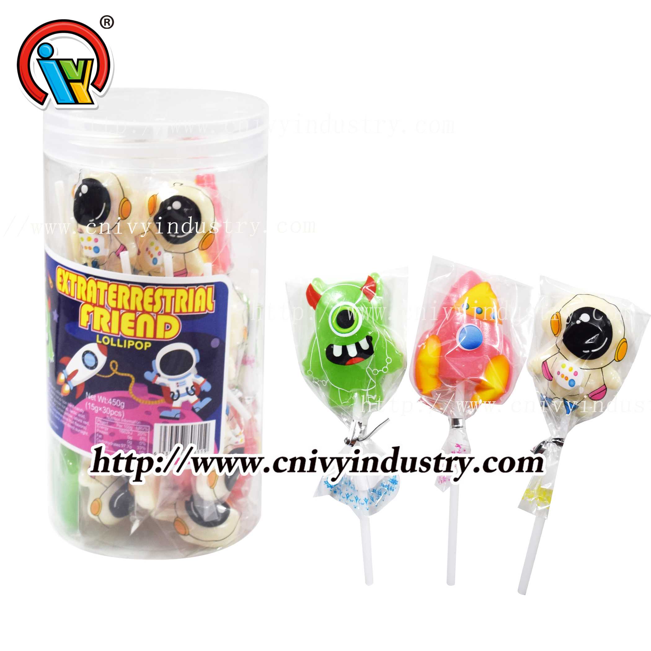 duck shape lollipop candy wholesale