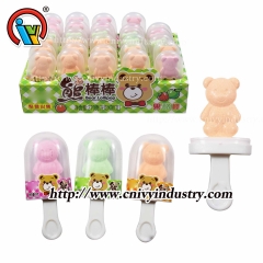 bear shape pressed lollipop candy wholesale