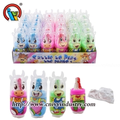 cattle bottle nipple hard candy with sour powder candy