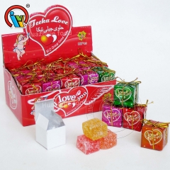 packing gift fruity gummy jelly candy